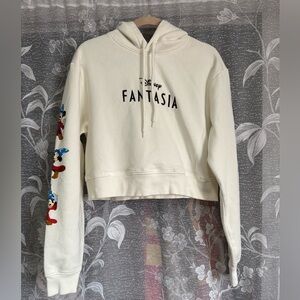 Cropped Disney Fantasia Hoodie